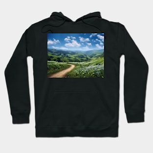 Summer landscape Hoodie